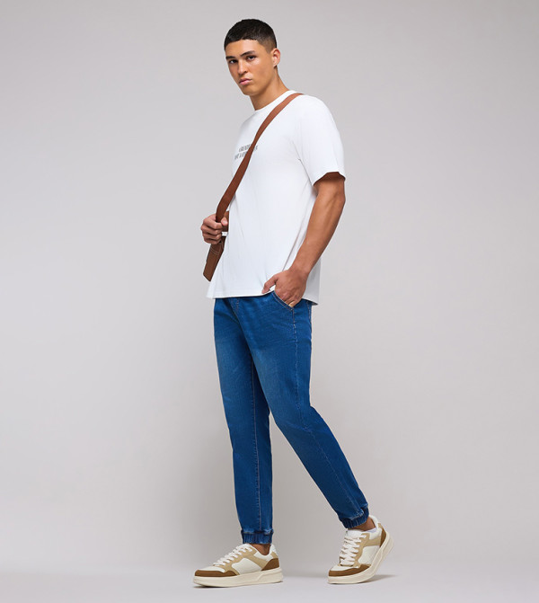R&B  Straight Jeans - Blue Straight Jeans