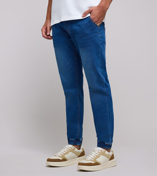 R&B  Straight Jeans - Blue Straight Jeans