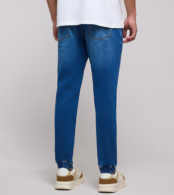 R&B  Straight Jeans - Blue Straight Jeans