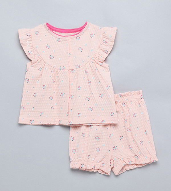 R&B  Clothing Sets - Peach clothing sets