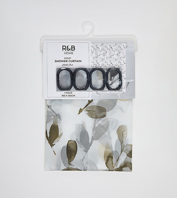 R&B  Bathmats & Curtains - Grey Sets & Accessories
