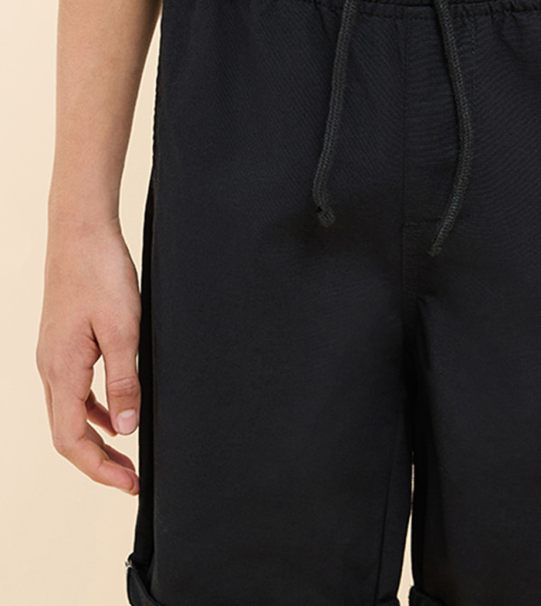 R&B  Shorts - BLACK Shorts
