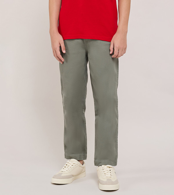 R&B  Trousers & Pants - Green Trousers & Pants