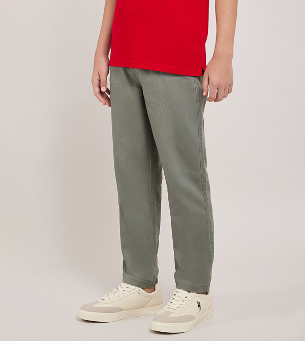 R&B  Trousers & Pants - Green Trousers & Pants