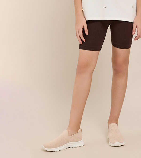 R&B  Shorts - Brown Shorts