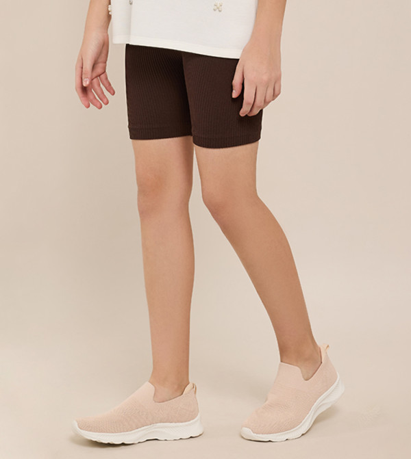 R&B  Shorts - Brown Shorts