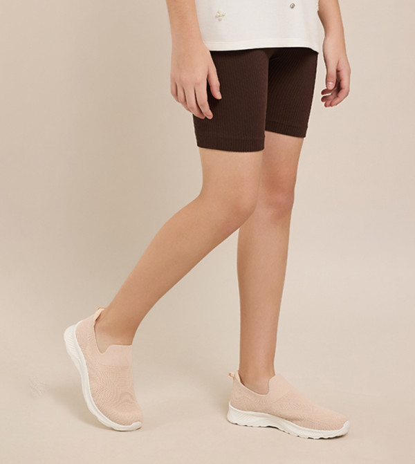 R&B  Shorts - Brown Shorts