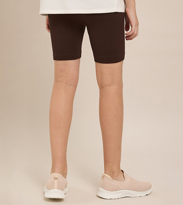 R&B  Shorts - Brown Shorts