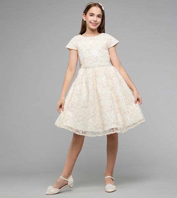 R&B R&B - Beige Casual Dress