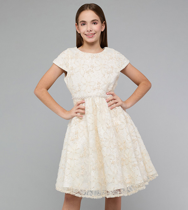 R&B R&B - Beige Casual Dress