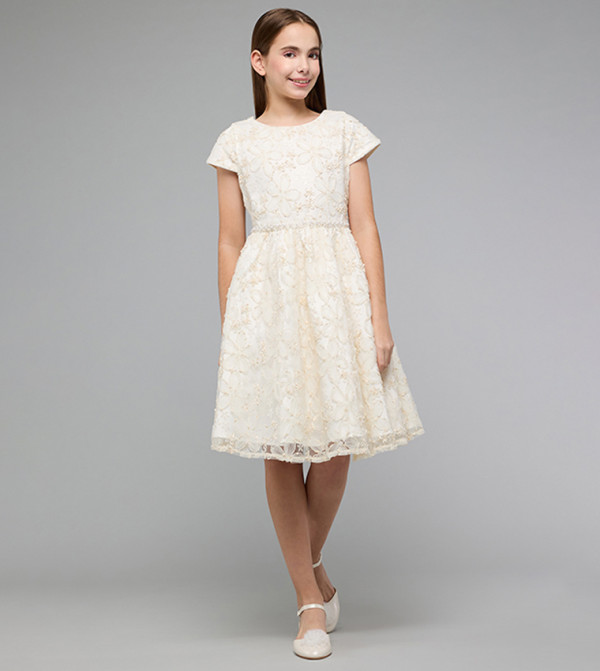 R&B R&B - Beige Casual Dress