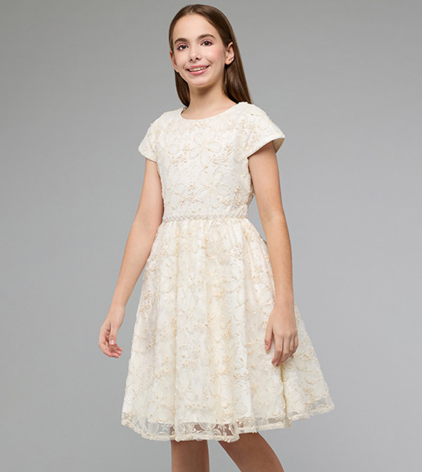 R&B R&B - Beige Casual Dress