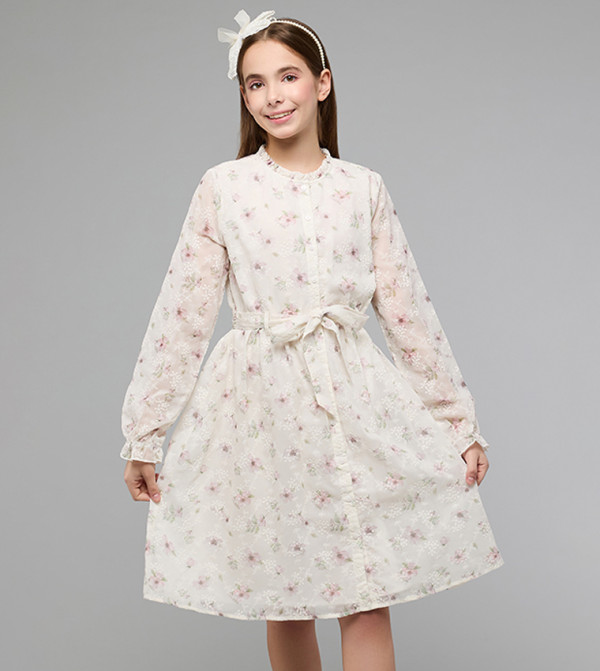 R&B R&B - Beige Casual Dress
