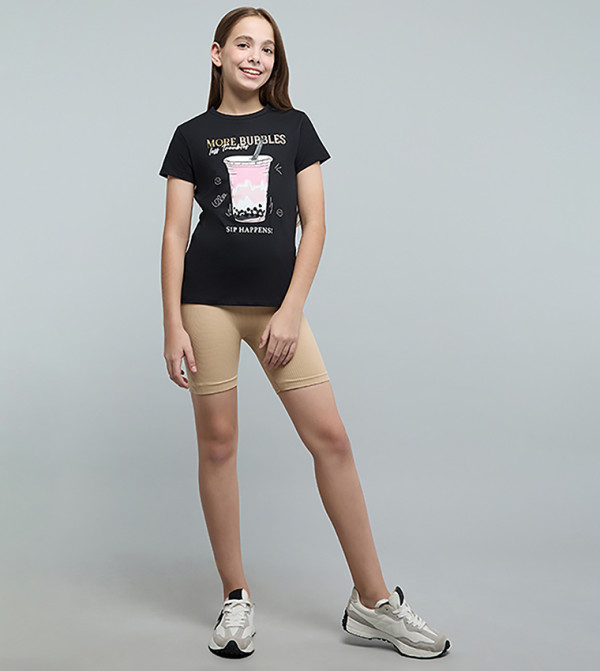 R&B  graphic-tshirts - BLACK T-shirts