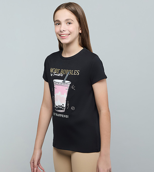 R&B  graphic-tshirts - BLACK T-shirts