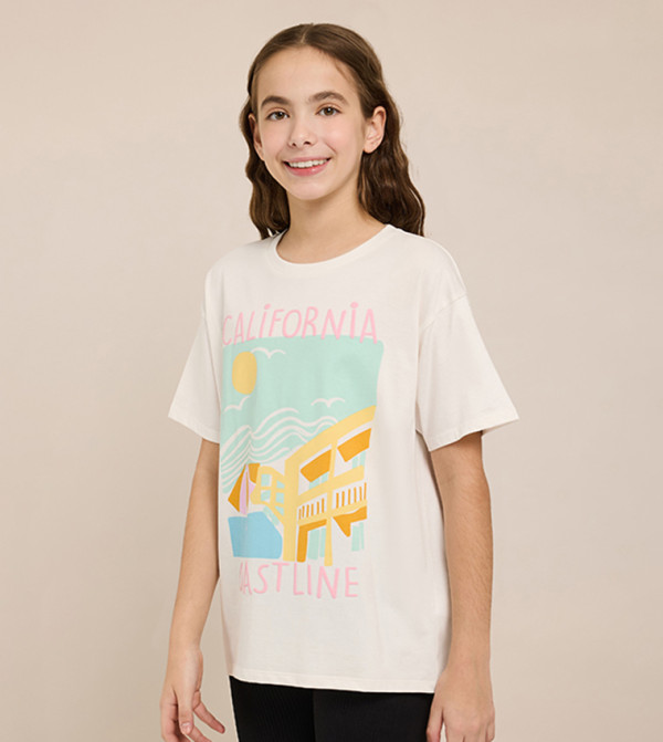 R&B  graphic-tshirts - Cream T-shirts