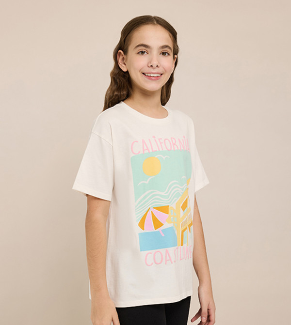 R&B  graphic-tshirts - Cream T-shirts