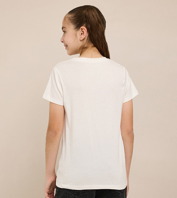 R&B  fruit-ice-cream-picnic - White T-shirts