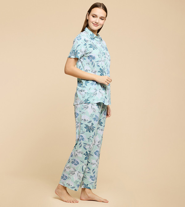R&B summer-palette - Mint Pyjama Set