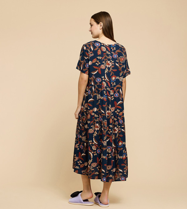 أر آند بي أر آند بي - كحلي مزرق  Midi Dresses