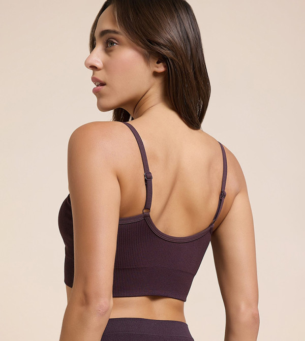 R&B Sports bras - Dark Brown Sports Bras