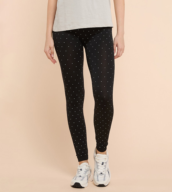 أر آند بي ليقينز - أسود leggings