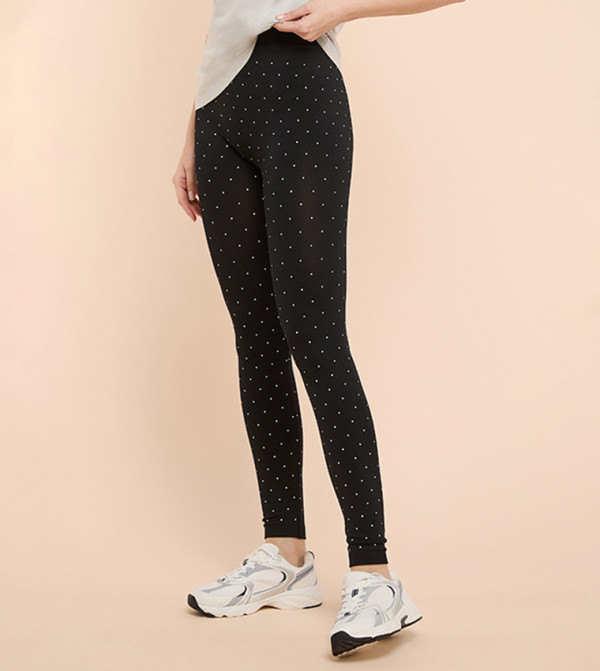 أر آند بي ليقينز - أسود leggings