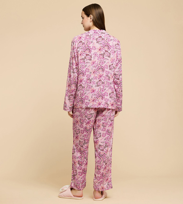 R&B Sleepwears & Loungewears - Lilac Pyjama Set