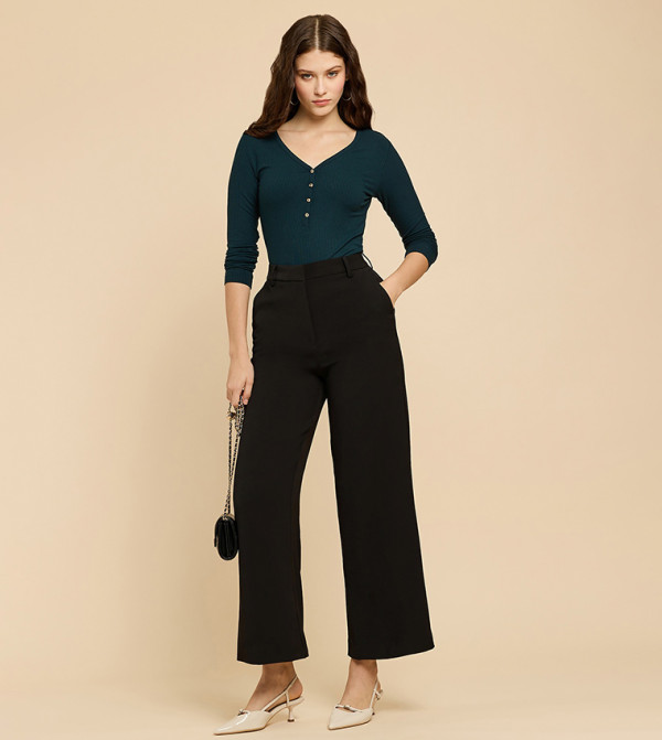 R&B Clothing - Navy Casual Tops