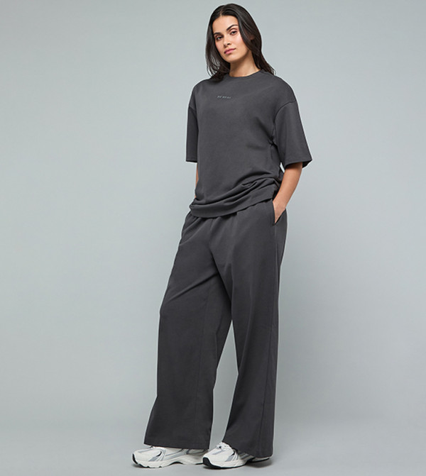 أر آند بي  - رمادي Sweatpants