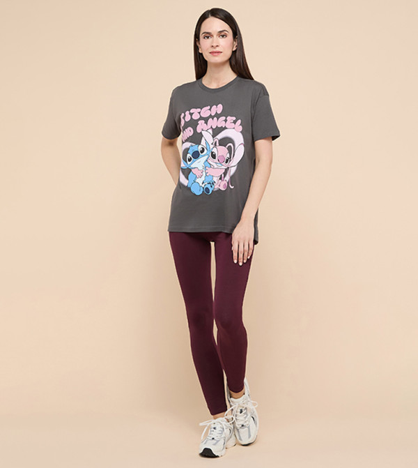 R&B  leggings - Wine leggings