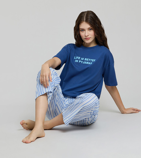 R&B  Sleepwears & Loungewears - Multi Pyjama Set