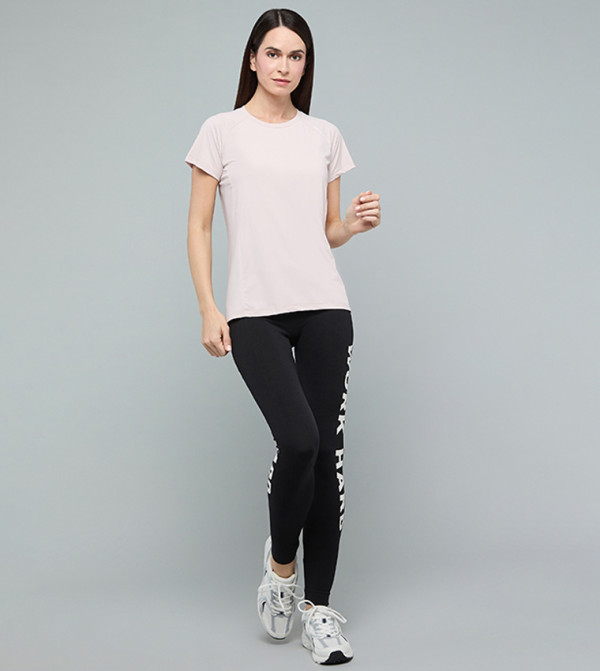R&B  Clothing - Light Pink Short Sleeve T-Shirts