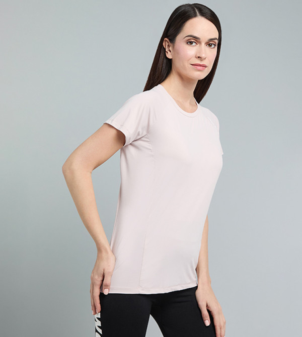 R&B  Clothing - Light Pink Short Sleeve T-Shirts