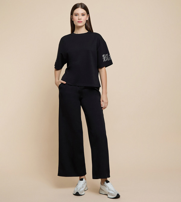 أر آند بي caution-hottest-deals - أسود Short Sleeve T-Shirts