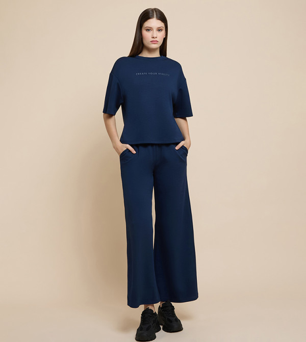 R&B R&B - Navy Casual Pants