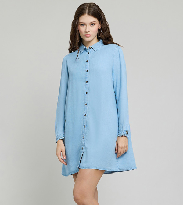 R&B  Clothing - Blue Shirts