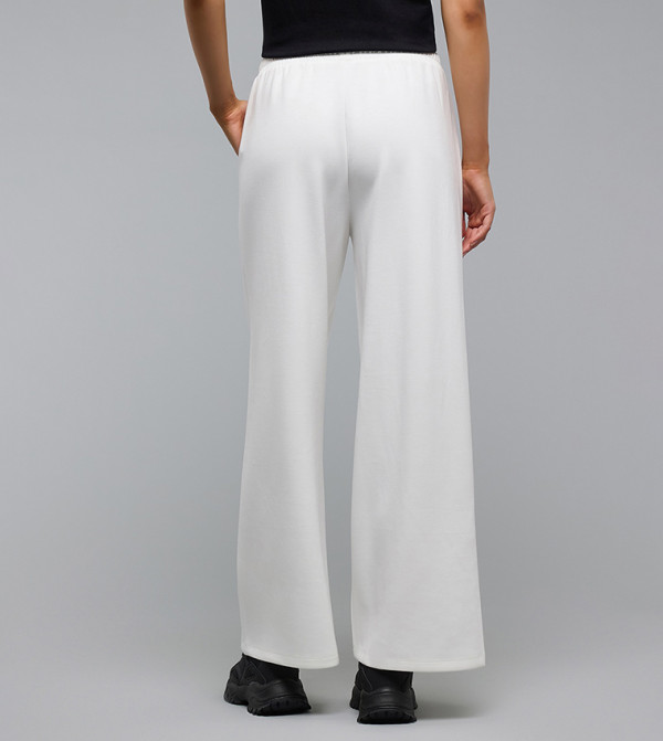 أر آند بي  بناطيل رياضية - عاجي  Sweatpants