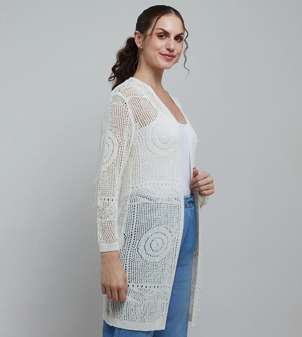 R&B Overcoats - Off White Overcoats