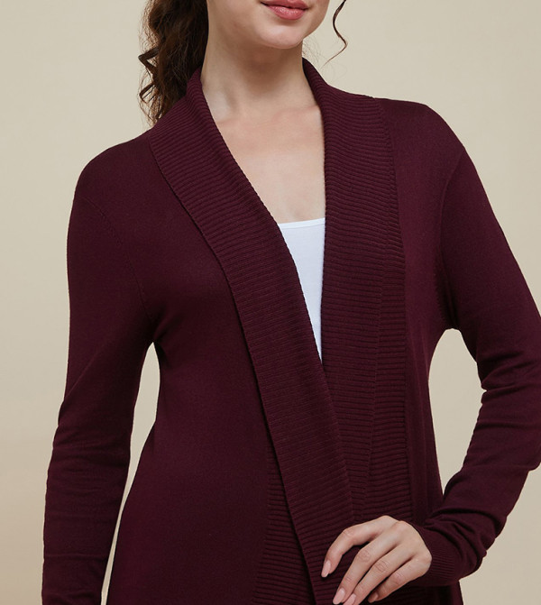 R&B Overcoats - Maroon Overcoats