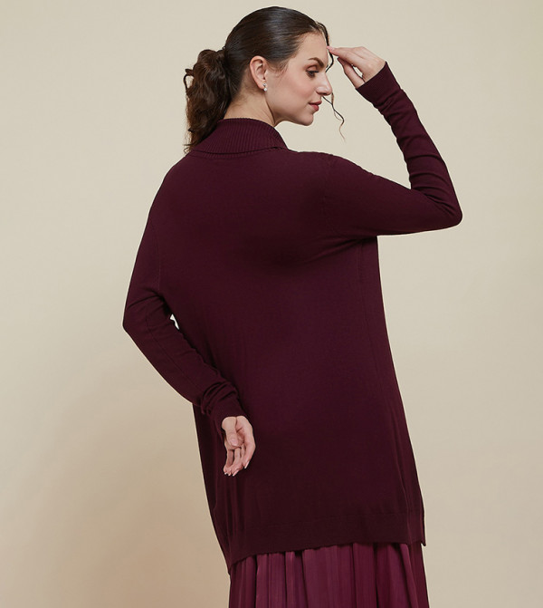 R&B Overcoats - Maroon Overcoats