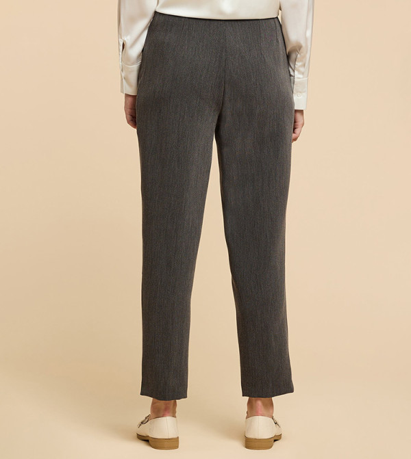 R&B  Pants & Leggings - Charcoal Casual Pants