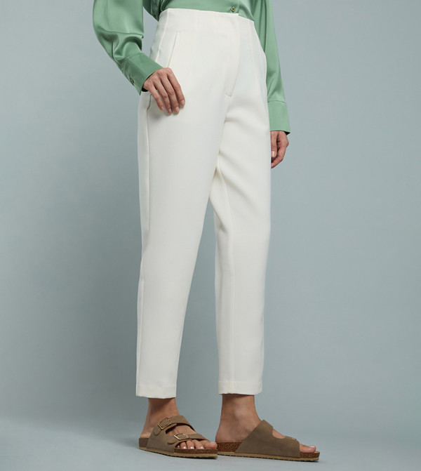 R&B R&B - Off White Casual Pants