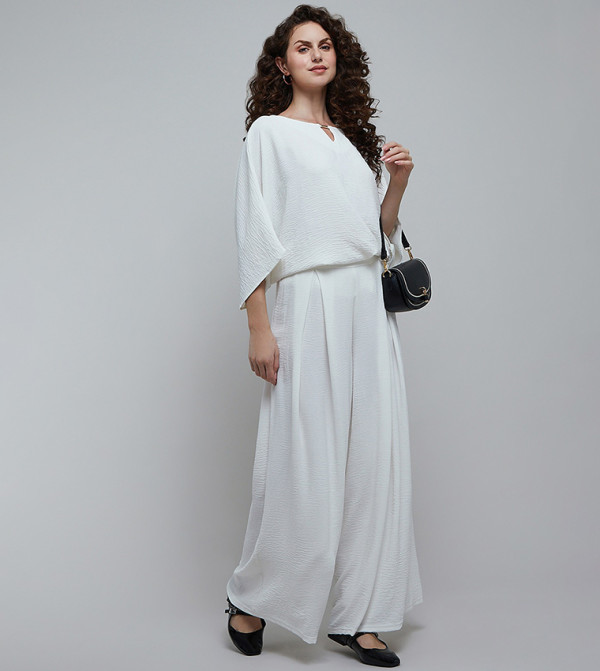 R&B R&B - Ivory Casual Pants