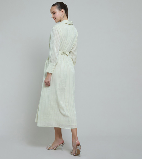R&B  Clothing - Light Green Shirt & T-Shirt Dresses