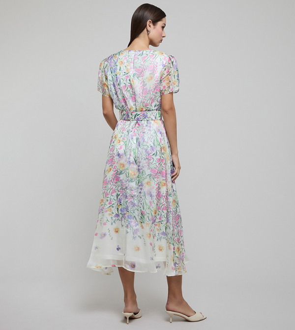 R&B R&B - Off White Midi Dresses