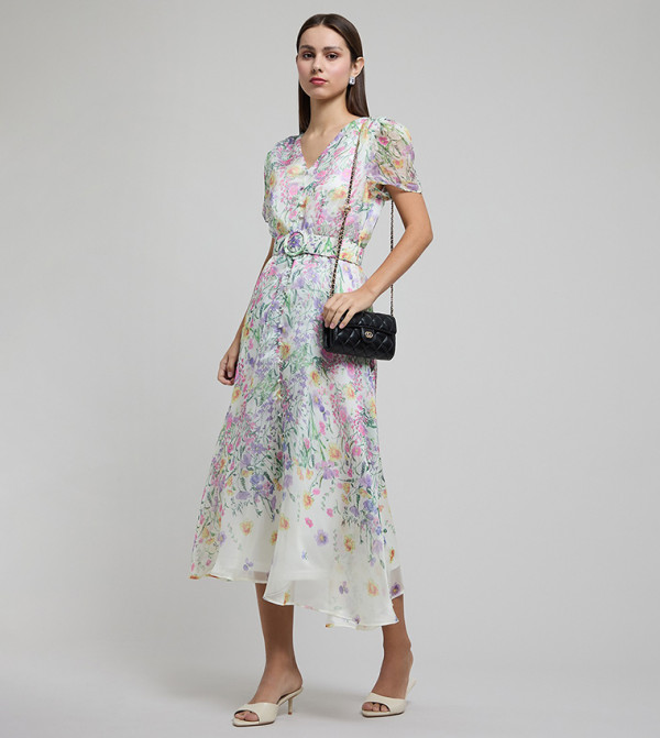 R&B R&B - Off White Midi Dresses