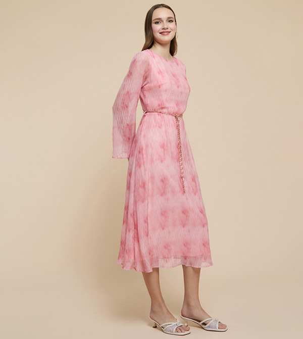 R&B Midi Dresses - Pink Midi Dresses
