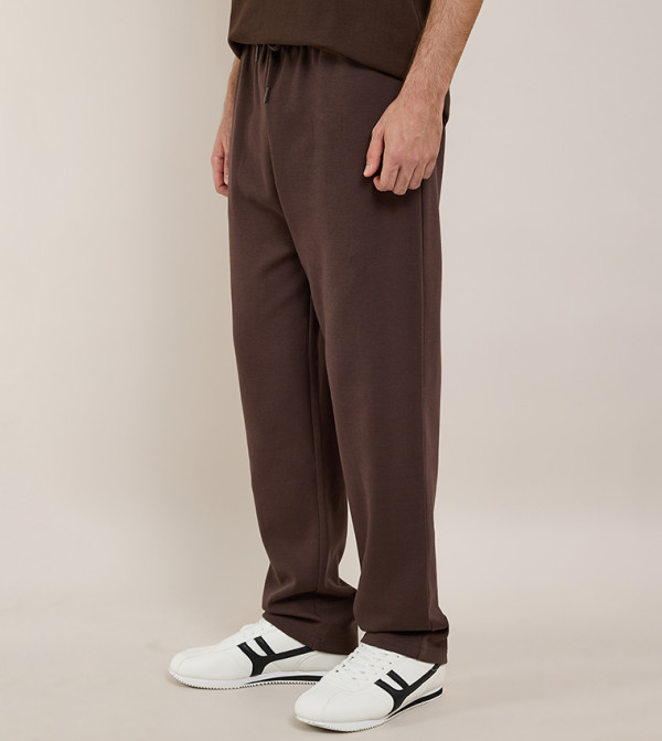 R&B Casual Pants - Brown Casual Pants