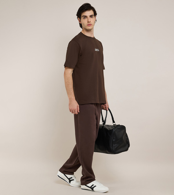R&B Casual Pants - Brown Casual Pants